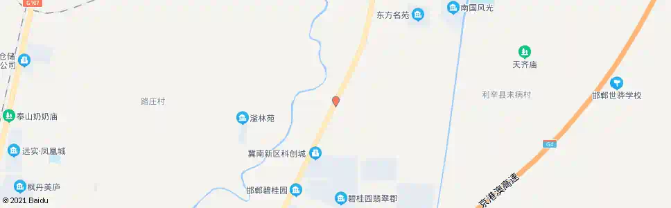 邯郸东城营村石桥村_公交站地图_邯郸公交_妙搜公交查询2025