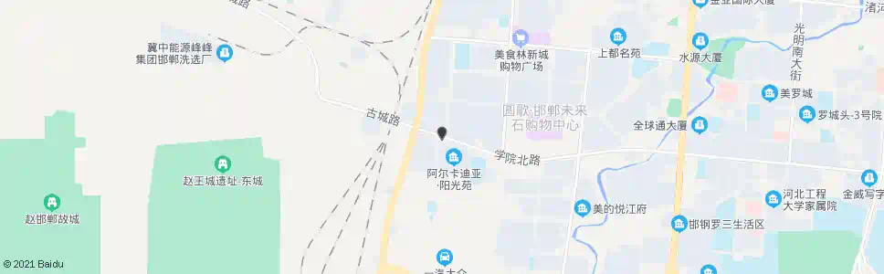 邯郸学院北路107国道路口_公交站地图_邯郸公交_妙搜公交查询2025