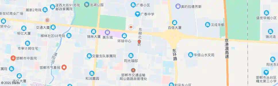 邯郸阳光领地小区_公交站地图_邯郸公交_妙搜公交查询2025