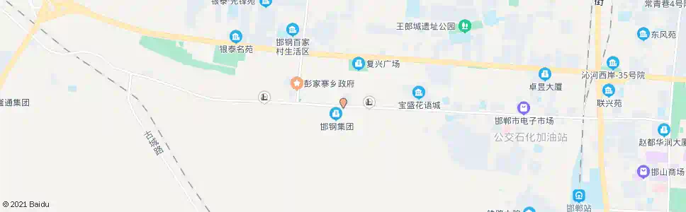 邯郸邯钢总厂_公交站地图_邯郸公交_妙搜公交查询2025