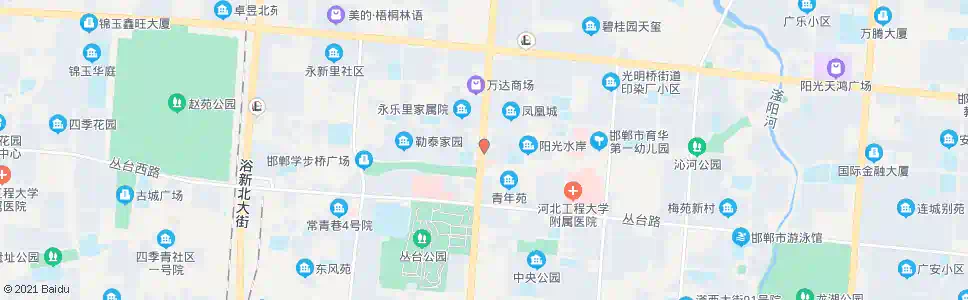 邯郸中华桥_公交站地图_邯郸公交_妙搜公交查询2025