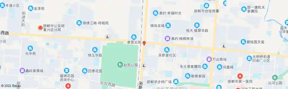 邯郸联纺桥_公交站地图_邯郸公交_妙搜公交查询2025
