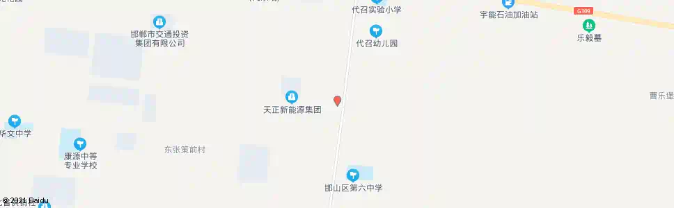 邯郸代召村_公交站地图_邯郸公交_妙搜公交查询2025