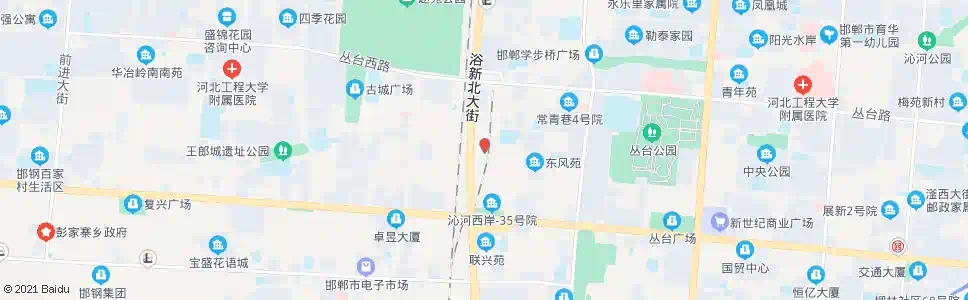 邯郸邯钢货场_公交站地图_邯郸公交_妙搜公交查询2025