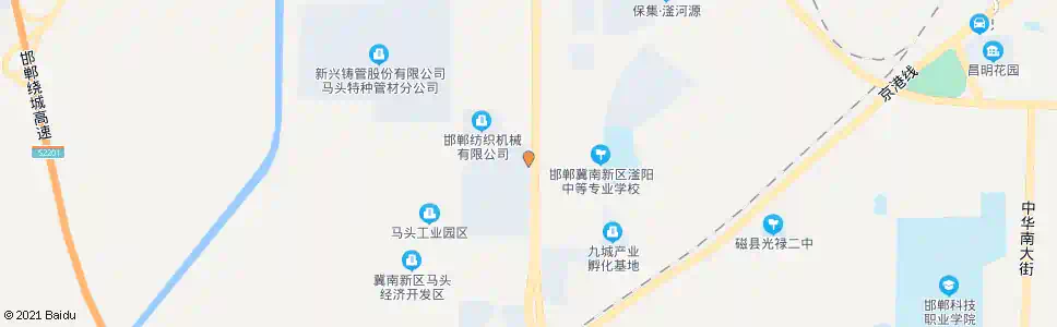 邯郸凯普威医疗器械_公交站地图_邯郸公交_妙搜公交查询2025