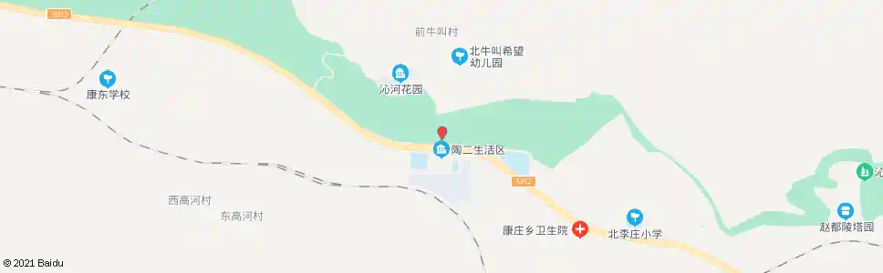 邯郸陶二生活区_公交站地图_邯郸公交_妙搜公交查询2025