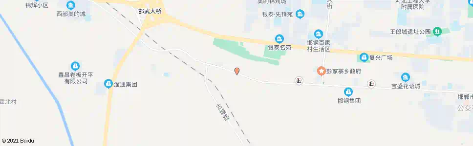 邯郸工贸公司_公交站地图_邯郸公交_妙搜公交查询2025