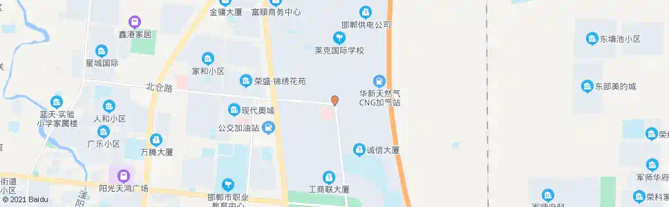邯郸世纪大街北仓路口_公交站地图_邯郸公交_妙搜公交查询2025
