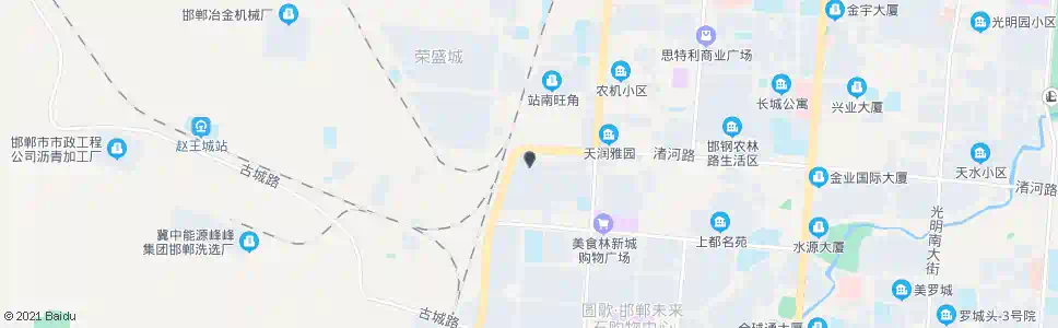 邯郸腾达家电市场_公交站地图_邯郸公交_妙搜公交查询2025