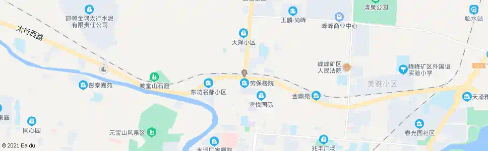 邯郸铁道桥_公交站地图_邯郸公交_妙搜公交查询2025