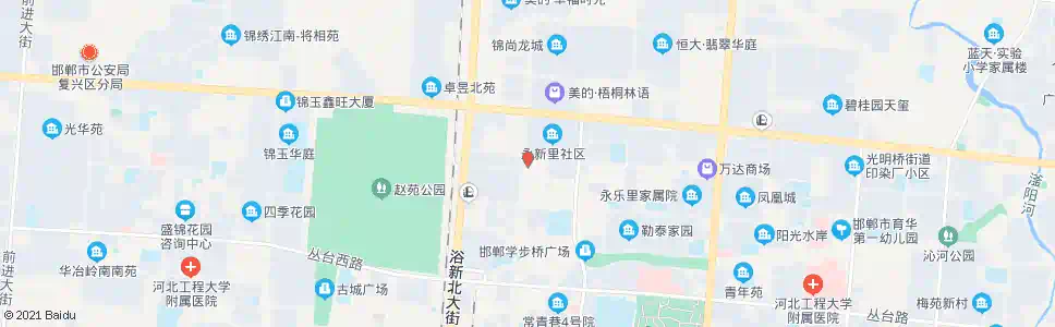 邯郸事故科_公交站地图_邯郸公交_妙搜公交查询2025