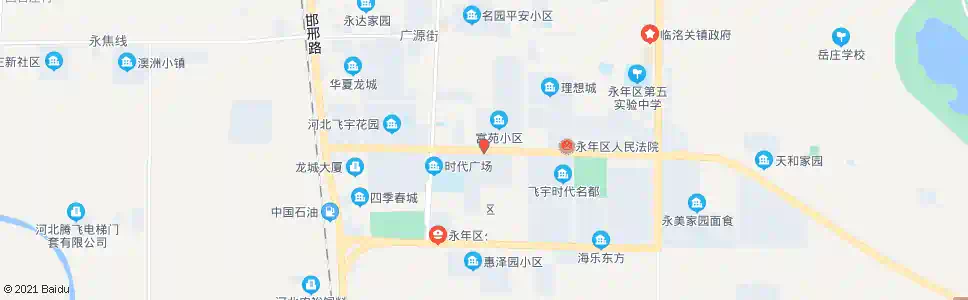 邯郸中心医院永年分院永美电厂_公交站地图_邯郸公交_妙搜公交查询2025