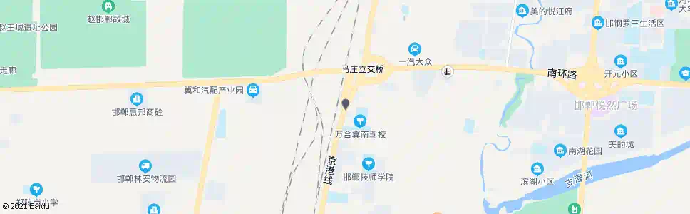 邯郸马庄收费站_公交站地图_邯郸公交_妙搜公交查询2025