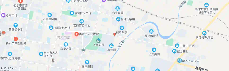 衡水人民路新建街口_公交站地图_衡水公交_妙搜公交查询2025