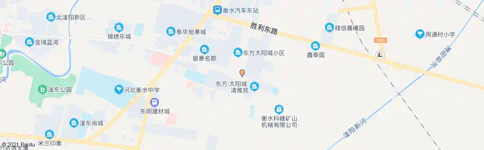 衡水太阳城_公交站地图_衡水公交_妙搜公交查询2025