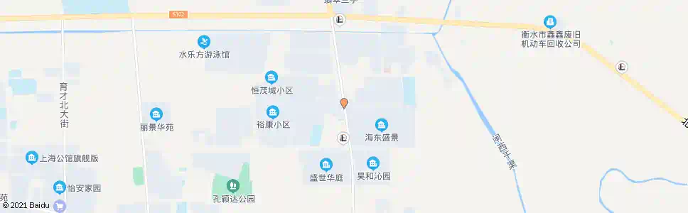 衡水衡板榕花小区_公交站地图_衡水公交_妙搜公交查询2025