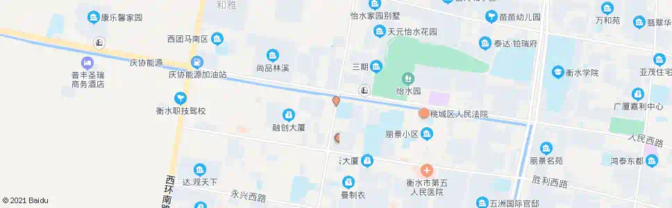 衡水体育馆_公交站地图_衡水公交_妙搜公交查询2025