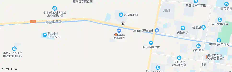 衡水中湖大道人民路口_公交站地图_衡水公交_妙搜公交查询2025