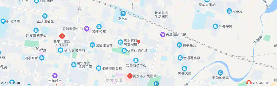 衡水和平路红旗大街口_公交站地图_衡水公交_妙搜公交查询2025