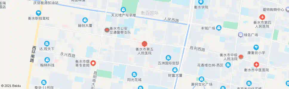 衡水市五院一分院_公交站地图_衡水公交_妙搜公交查询2025