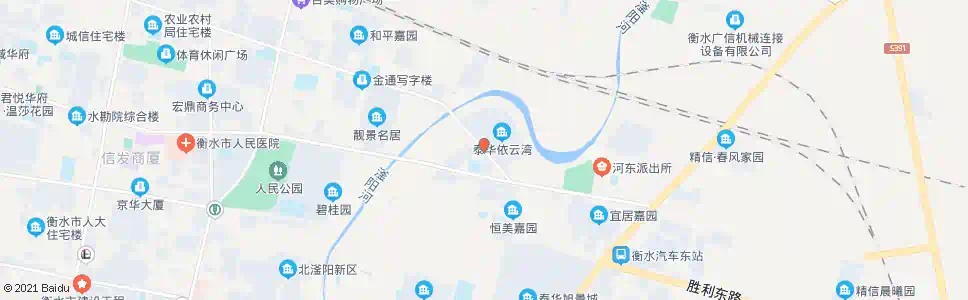 衡水彩虹桥东口_公交站地图_衡水公交_妙搜公交查询2025