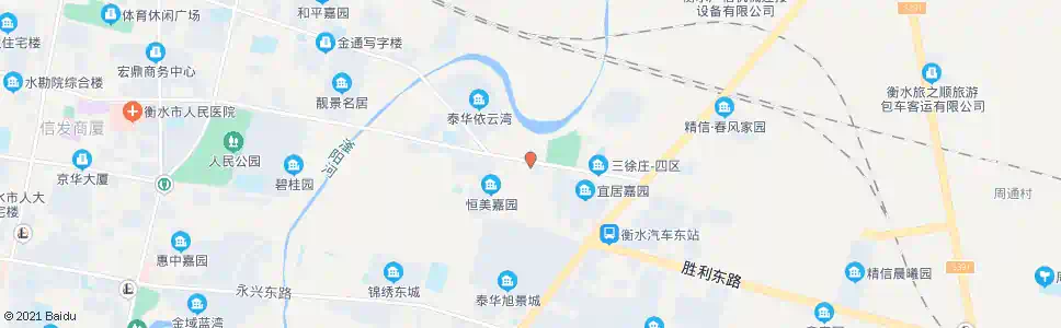 衡水人民路平安街口_公交站地图_衡水公交_妙搜公交查询2025