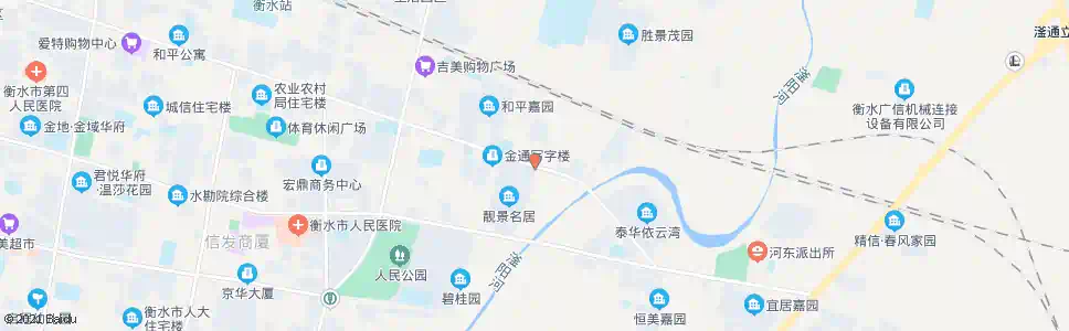 衡水彩虹桥西口_公交站地图_衡水公交_妙搜公交查询2025