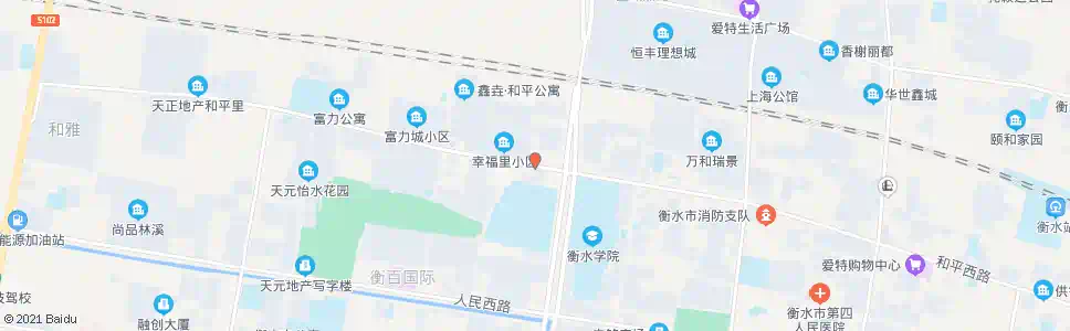 衡水和平路前进大街口_公交站地图_衡水公交_妙搜公交查询2025