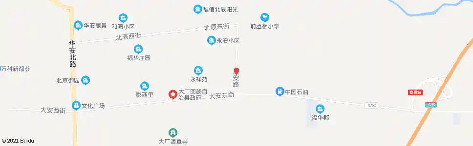 廊坊县医院南门_公交站地图_廊坊公交_妙搜公交查询2025