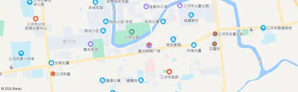 廊坊富达广场_公交站地图_廊坊公交_妙搜公交查询2025