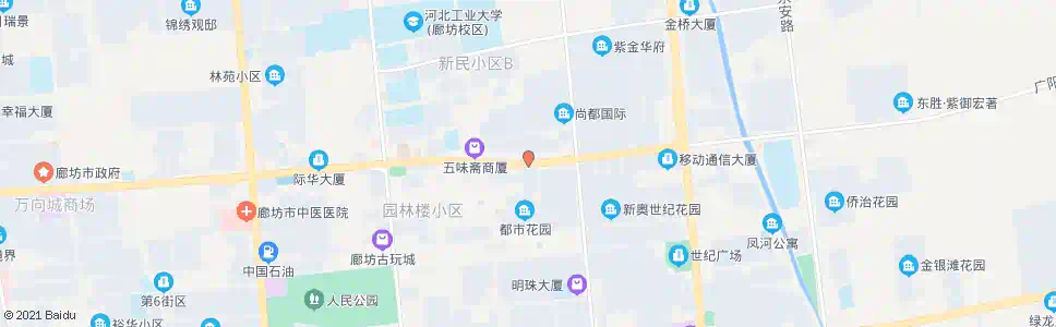 廊坊廊坊银行_公交站地图_廊坊公交_妙搜公交查询2025