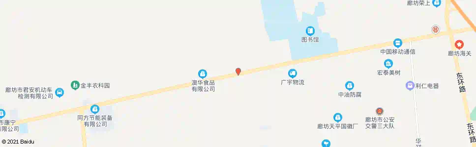 廊坊桐柏西口_公交站地图_廊坊公交_妙搜公交查询2025