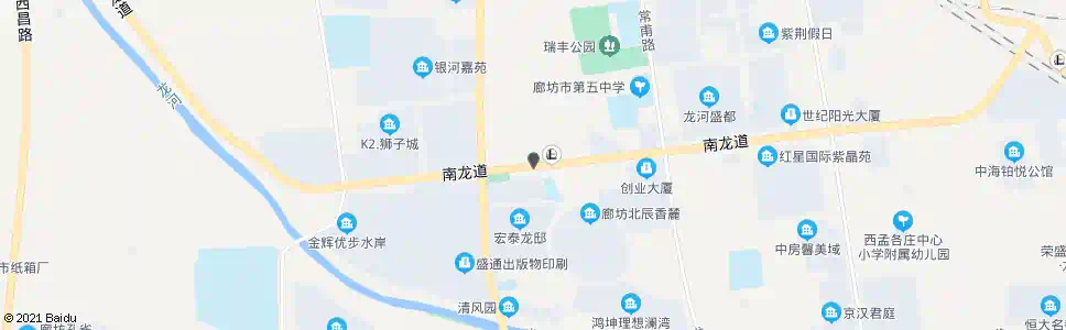 廊坊南龙道口_公交站地图_廊坊公交_妙搜公交查询2025