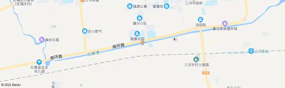 廊坊滨河院_公交站地图_廊坊公交_妙搜公交查询2025