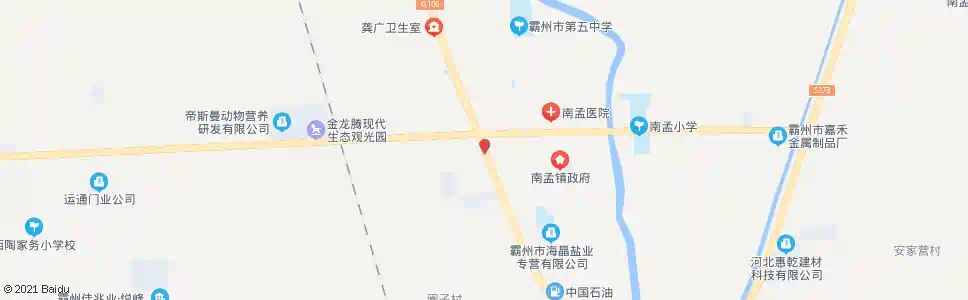 廊坊南孟_公交站地图_廊坊公交_妙搜公交查询2025
