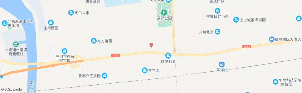 廊坊燕郊三街_公交站地图_廊坊公交_妙搜公交查询2025
