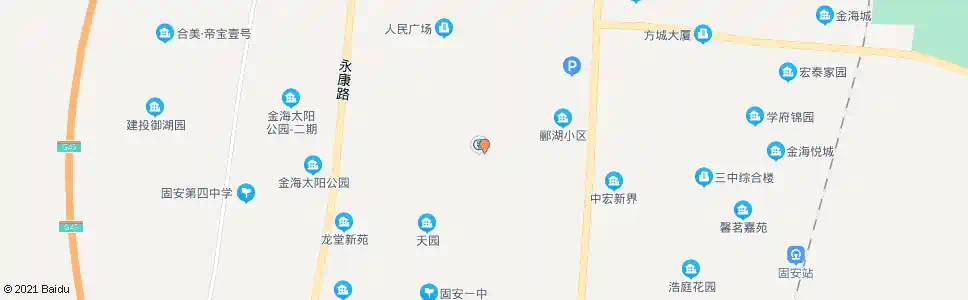 廊坊农业银行固安支行站_公交站地图_廊坊公交_妙搜公交查询2025