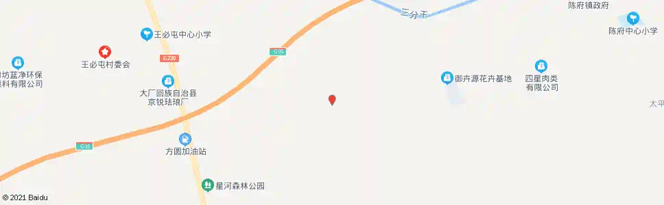 廊坊西彭府_公交站地图_廊坊公交_妙搜公交查询2025