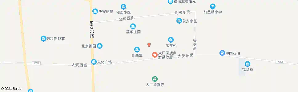 廊坊三大街西口_公交站地图_廊坊公交_妙搜公交查询2025