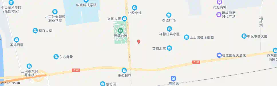 廊坊燕郊开发区_公交站地图_廊坊公交_妙搜公交查询2025