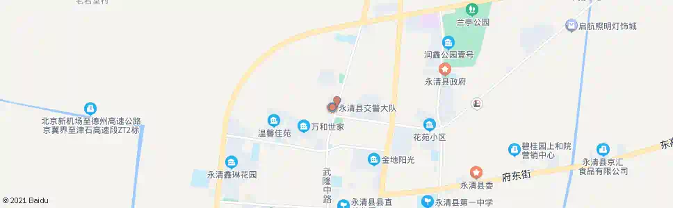 廊坊武隆路北_公交站地图_廊坊公交_妙搜公交查询2025