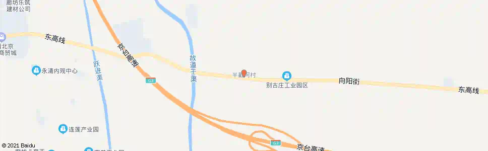 廊坊半截河村_公交站地图_廊坊公交_妙搜公交查询2025
