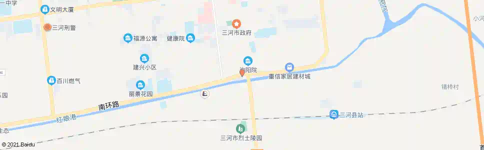 廊坊南环岛_公交站地图_廊坊公交_妙搜公交查询2025