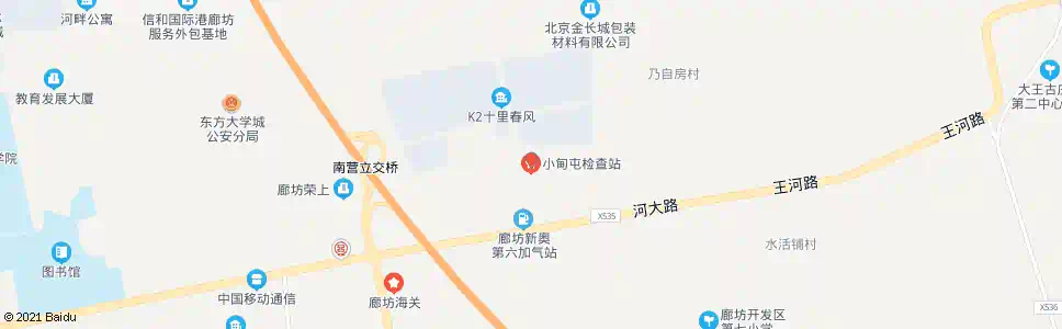 廊坊小甸屯_公交站地图_廊坊公交_妙搜公交查询2025