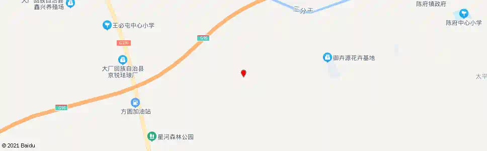 廊坊西彭府村_公交站地图_廊坊公交_妙搜公交查询2025