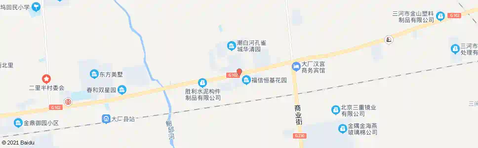 廊坊温泉度假村_公交站地图_廊坊公交_妙搜公交查询2025