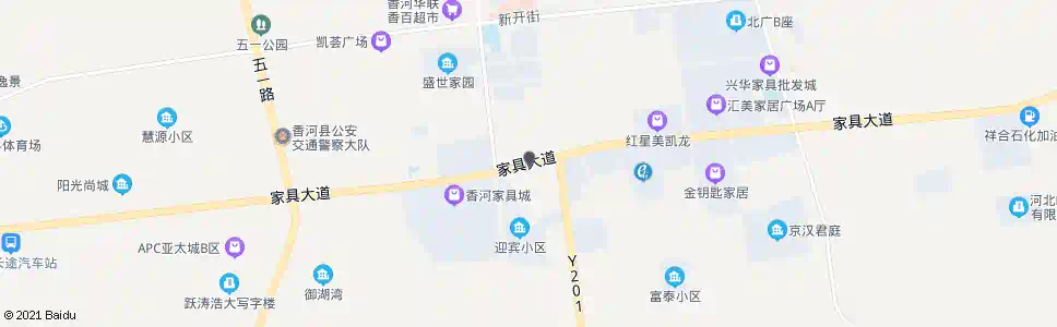 廊坊香河迎宾路南口_公交站地图_廊坊公交_妙搜公交查询2025