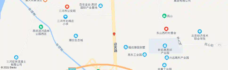廊坊西山西村_公交站地图_廊坊公交_妙搜公交查询2025
