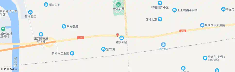 廊坊燕郊行宫花园_公交站地图_廊坊公交_妙搜公交查询2025