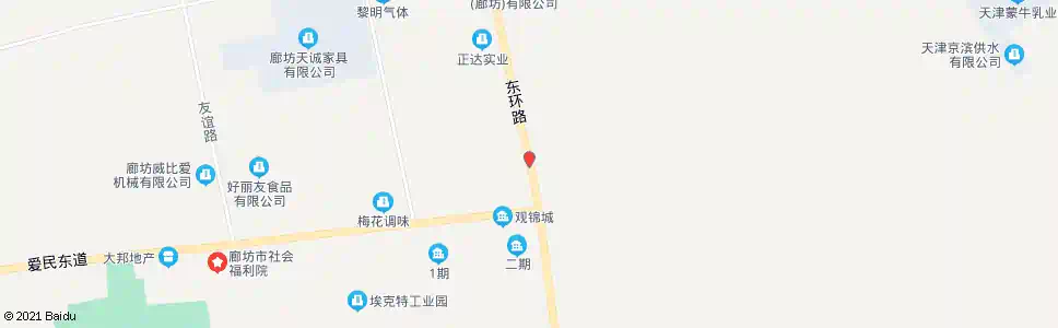 廊坊大官地东口_公交站地图_廊坊公交_妙搜公交查询2025